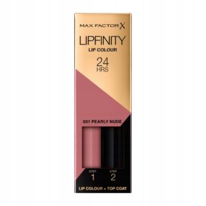 Max Factor Lipfinity Long-Lasting Two Step Lipstick 001 Pearly Nude