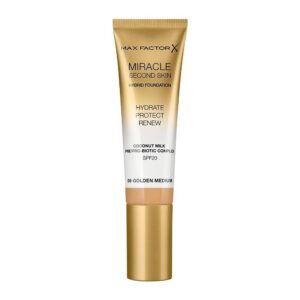 Max Factor Miracle Second Skin Hydrating Foundation 06 Golden Medium