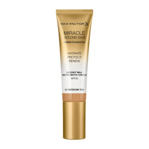 Max Factor Miracle Second Skin Hydrating Foundation 08 Medium Tan