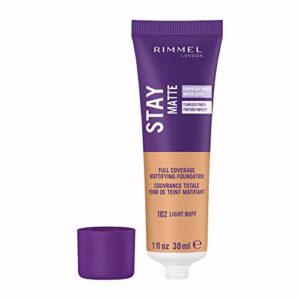 Rimmel Stay Matte Full Coverage Mousse Foundation 102 Light Buff