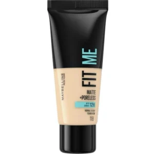 Maybelline Fit Me Matte & Poreless Foundation 118 Light Beige