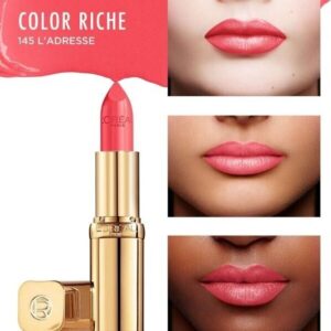 Loreal Paris Color Riche Satin Lipstick 145 L'adresse