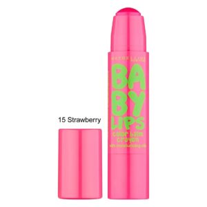Maybelline Baby Lips Color Balm Crayon 15 Strawberry Pop