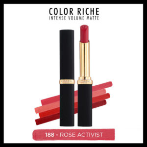 Loreal Paris Color Riche Intense Volume Matte Lipstick 188 Rose Activist