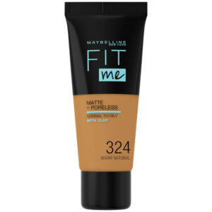 Maybelline Fit Me Matte & Poreless Foundation 324 Warm Natural
