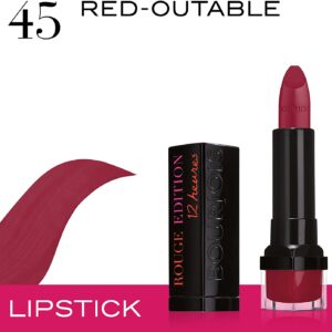 Bourjois Rouge Edition 12H Lipstick 45 Red-Outable