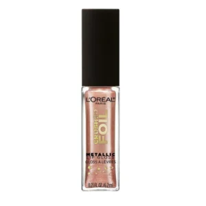 Loreal Paris Metallic Crushed Foil  Lip Gloss 15 Luster
